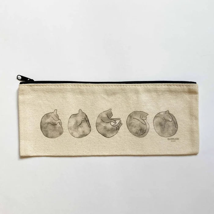 Quietude Studio: Cat Pencil Case