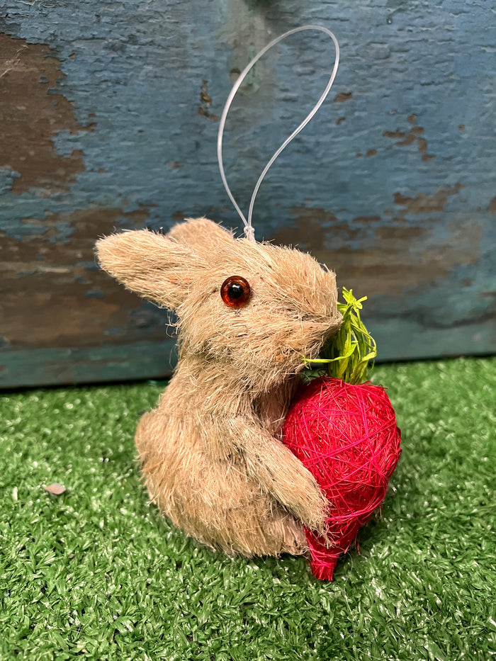 Rabbit Straw Ornament