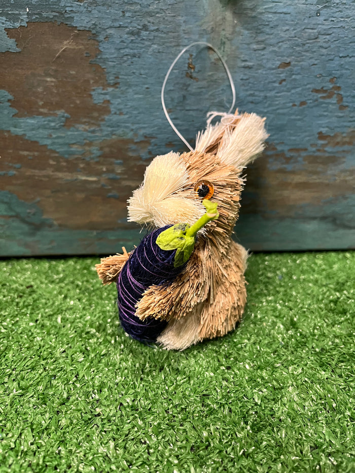 Rabbit Straw Ornament