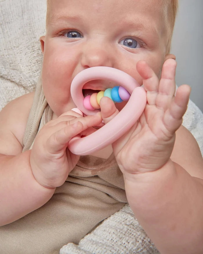 Rainbow Sherbet Orbit Teether image 1
