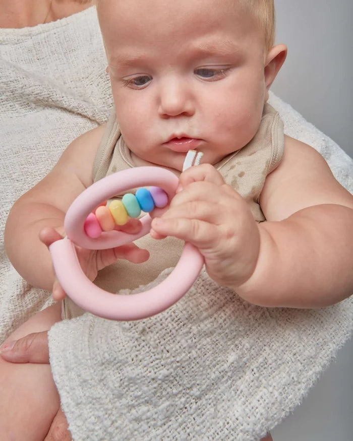 Rainbow Sherbet Orbit Teether image 2