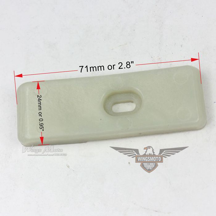 REAR SWINGARM CHAIN PROTECTOR PAD FOR CHINESE DIRTBIKE PIT BIKE