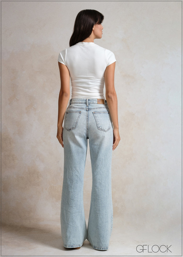 Relax Bootcut Jean - Short Length - 140526
