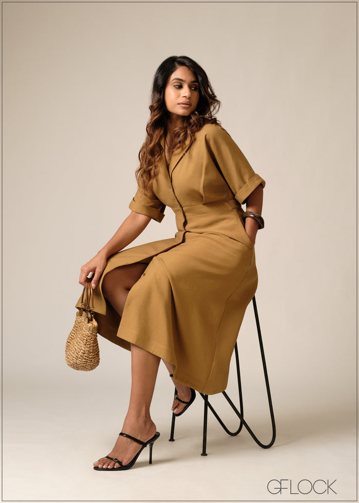 Resort Collar Dress
