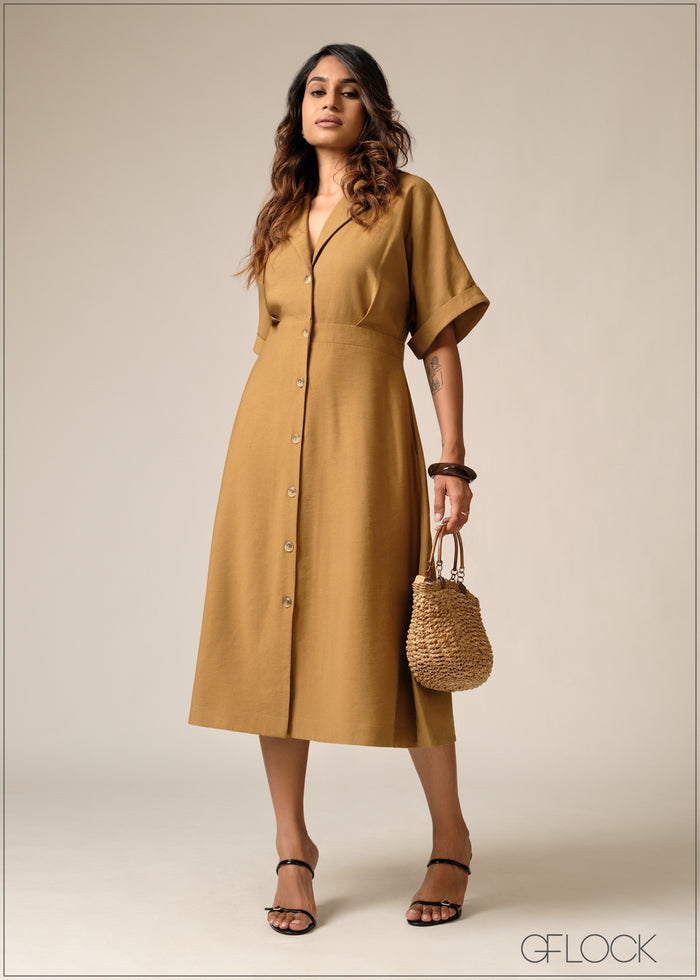Resort Collar Dress