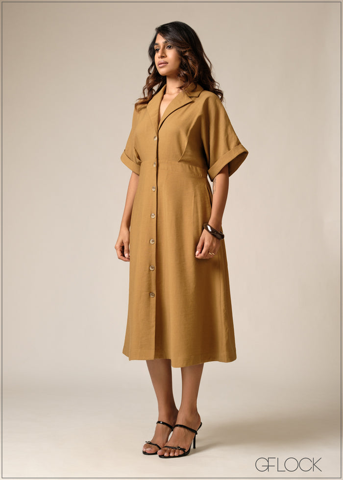 Resort Collar Dress