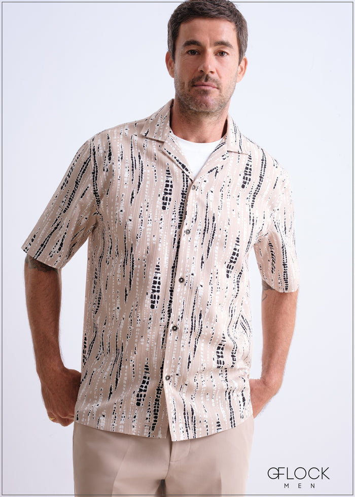 Revere Collar Shirt - 090726