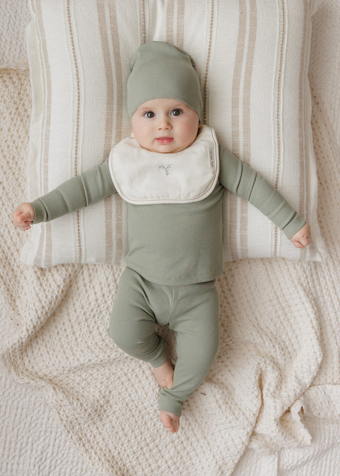 Ribbed Cardigan Set