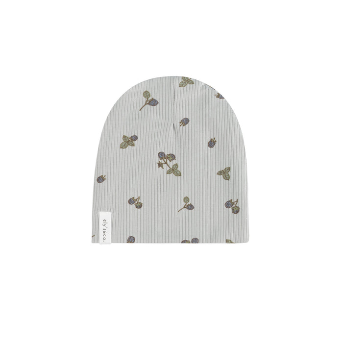 Ribbed Cotton - Raspberries Collection - Beanie