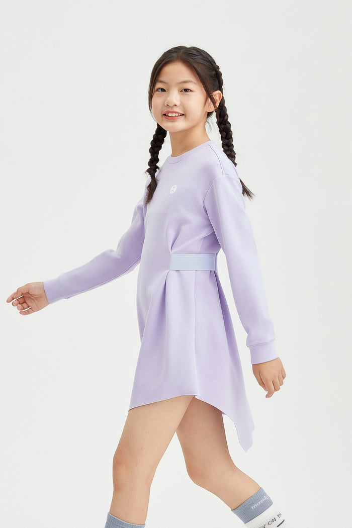 Ribbed Long-Sleeve Dress