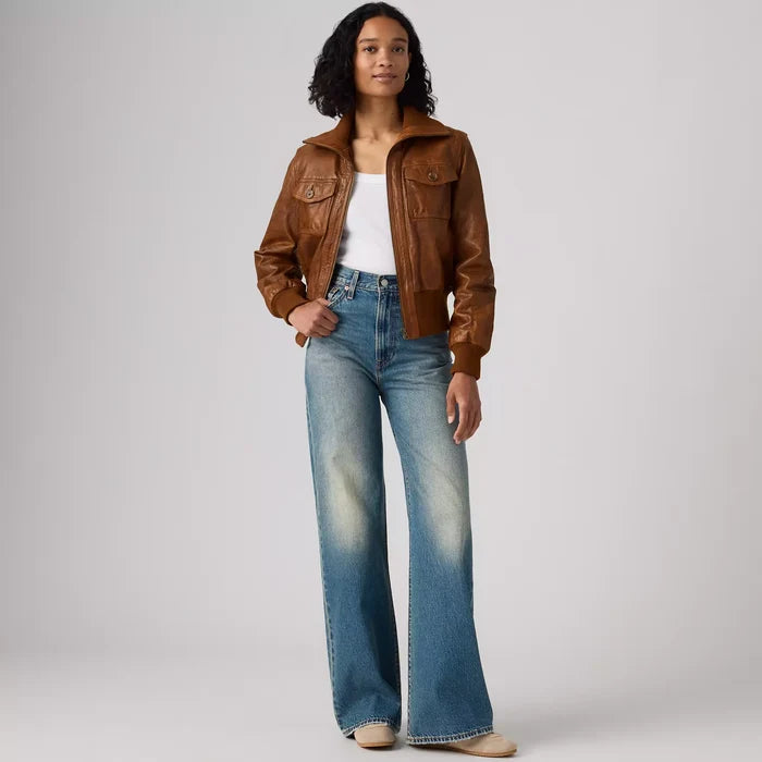 Ribcage Wide Leg 32" Jean - Counting Bills