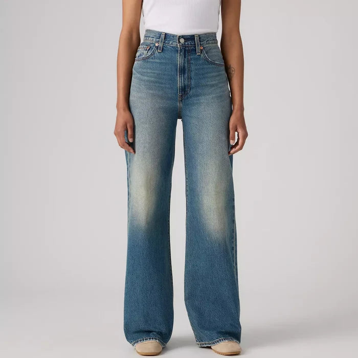 Ribcage Wide Leg 32" Jean - Counting Bills