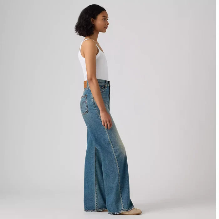 Ribcage Wide Leg 32" Jean - Counting Bills