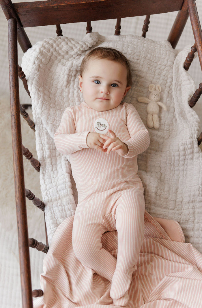 Rocking Horse Collection - Footie + Bonnet