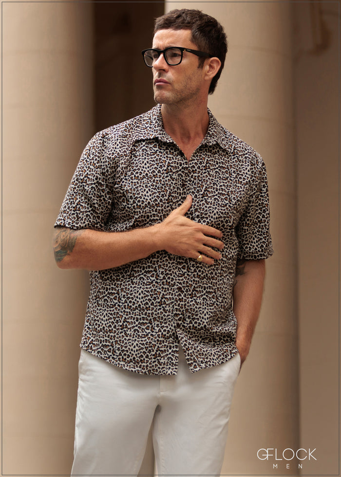 Roll-Up Short Sleeve Shirt - 130825