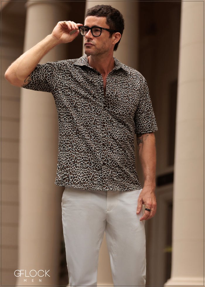 Roll-Up Short Sleeve Shirt - 130825