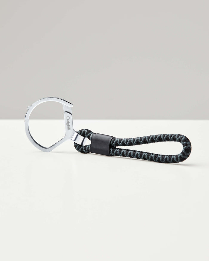 Rope Split Ring - Slate Gray