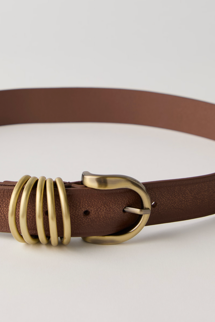 Rori Leather Belt - Cognac