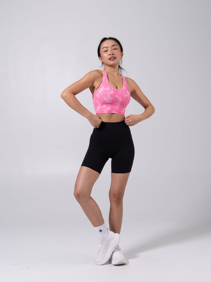 Rosa Sports Bra - Essential Print