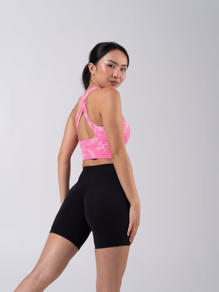 Rosa Sports Bra - Essential Print