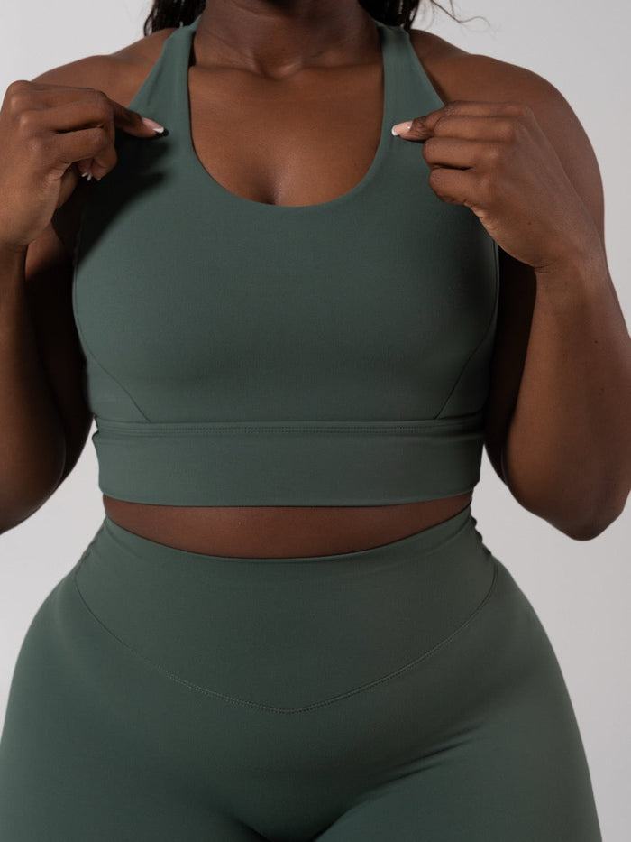 Rosa Sports Bra - Limon Pepino