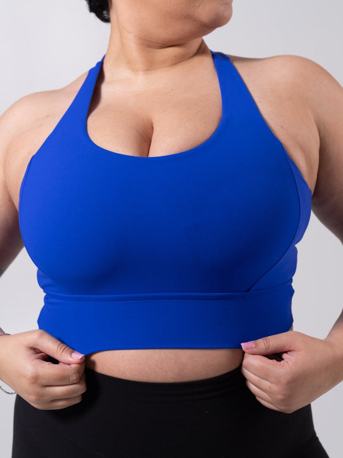 Rosa Sports Bra - Rio Blue