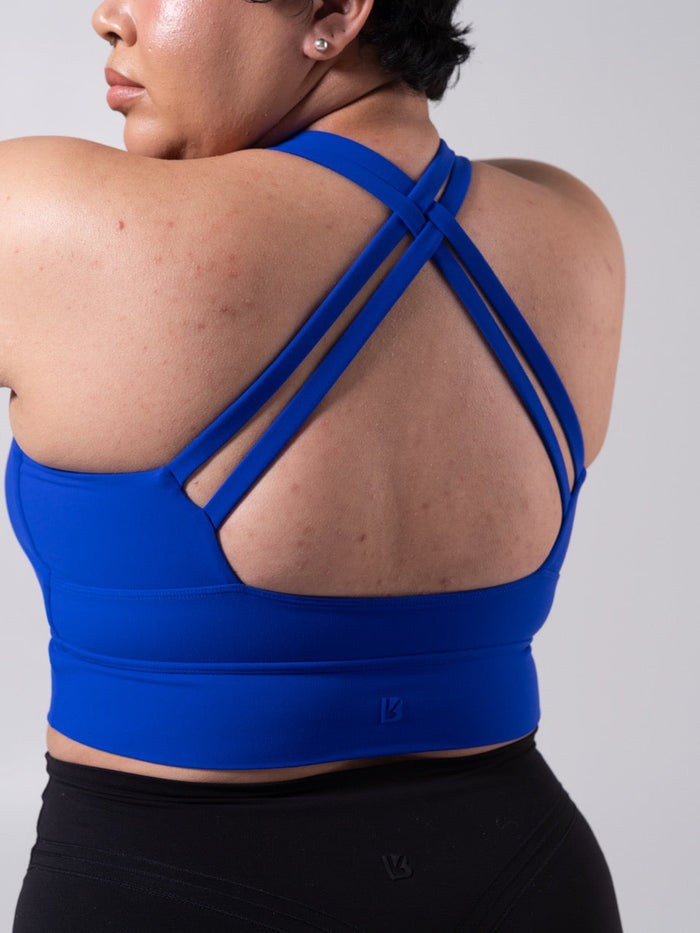Rosa Sports Bra - Rio Blue