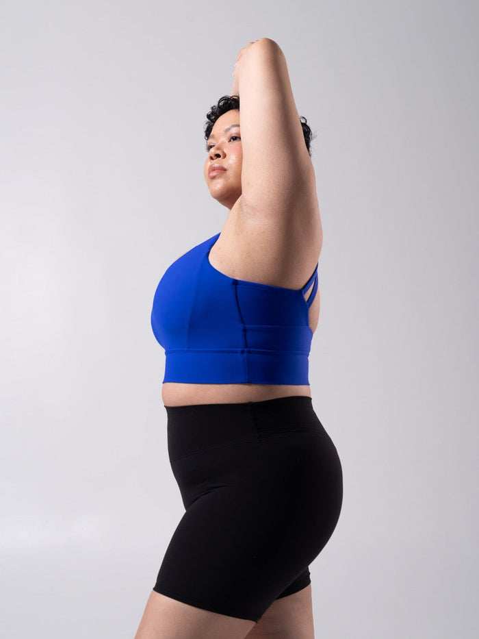 Rosa Sports Bra - Rio Blue