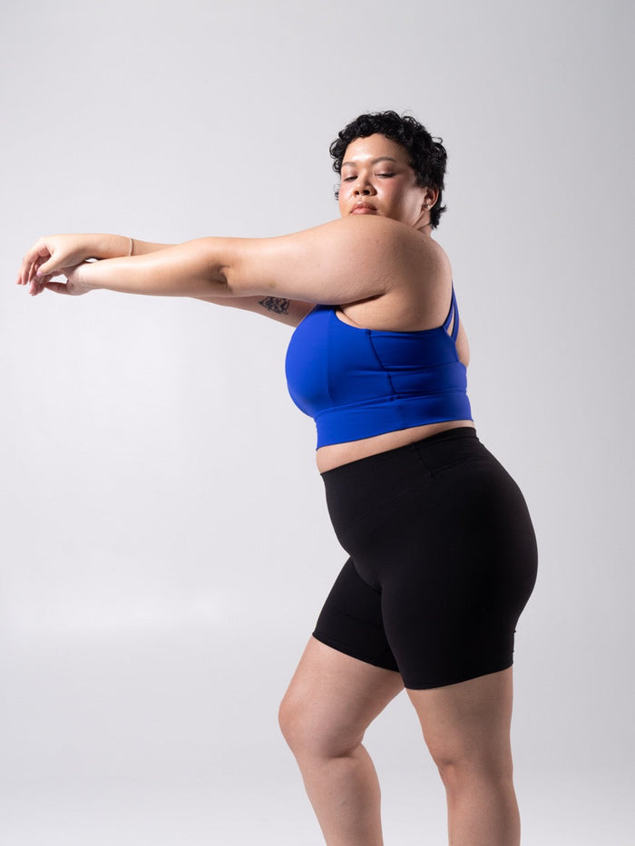 Rosa Sports Bra - Rio Blue