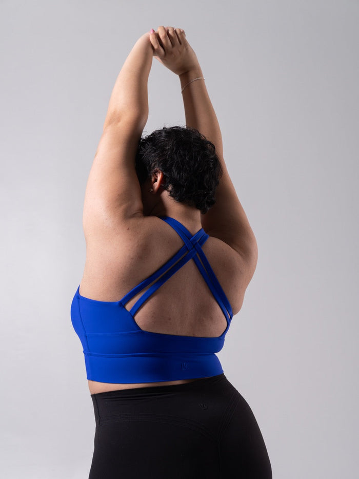 Rosa Sports Bra - Rio Blue