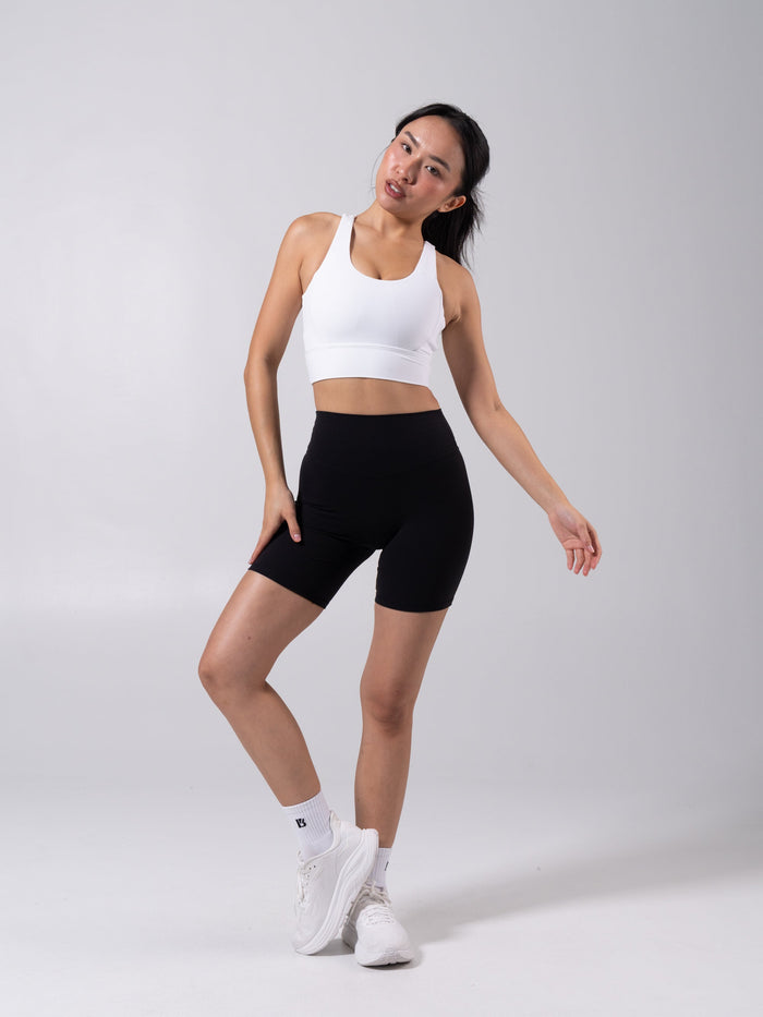 Rosa Sports Bra - White