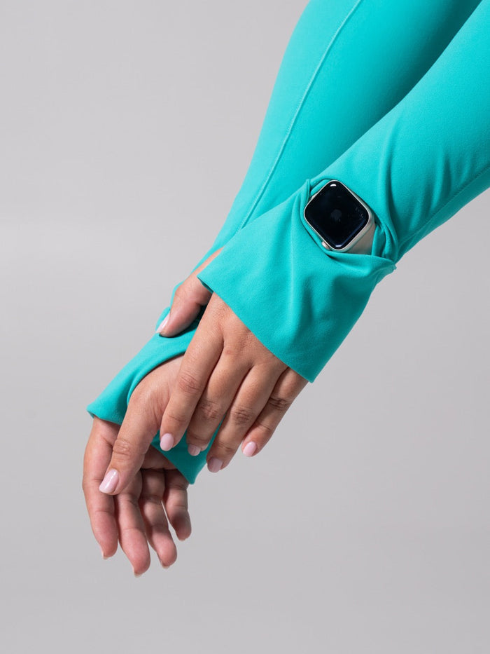 Rosa Waist Length Jacket - Teal Me Later