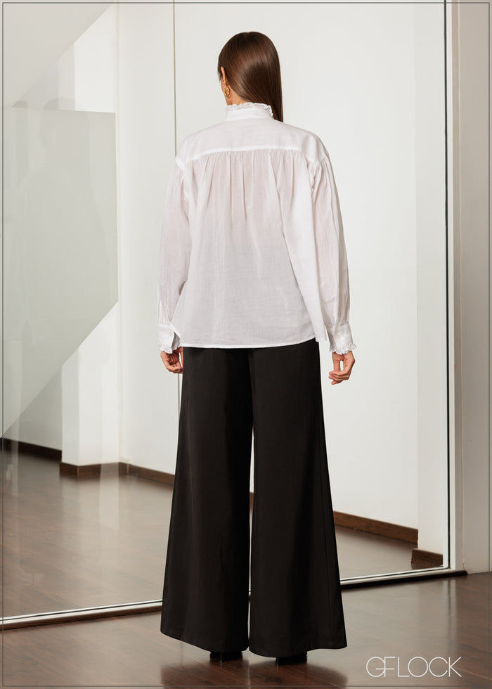 Ruffle Long Sleeve Top - 150426