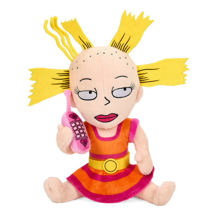 Rugrats Cynthia 8-inch Phunny plush toy featuring soft fabric and detailed character design from the Rugrats series.