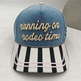 Running On Rodeo Time Hat