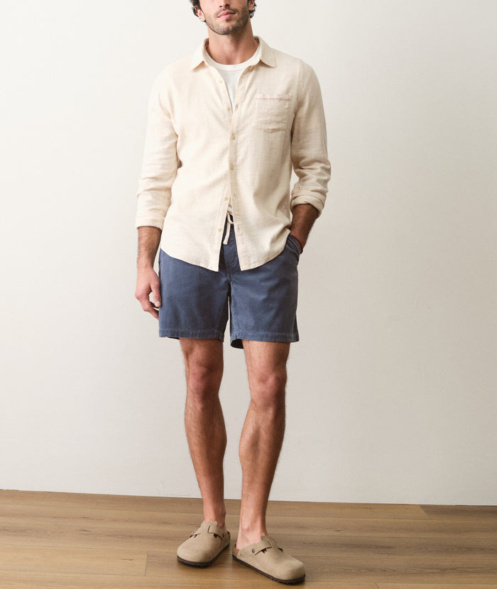 Saturday Corduroy Short 6"  - Faded Navy
