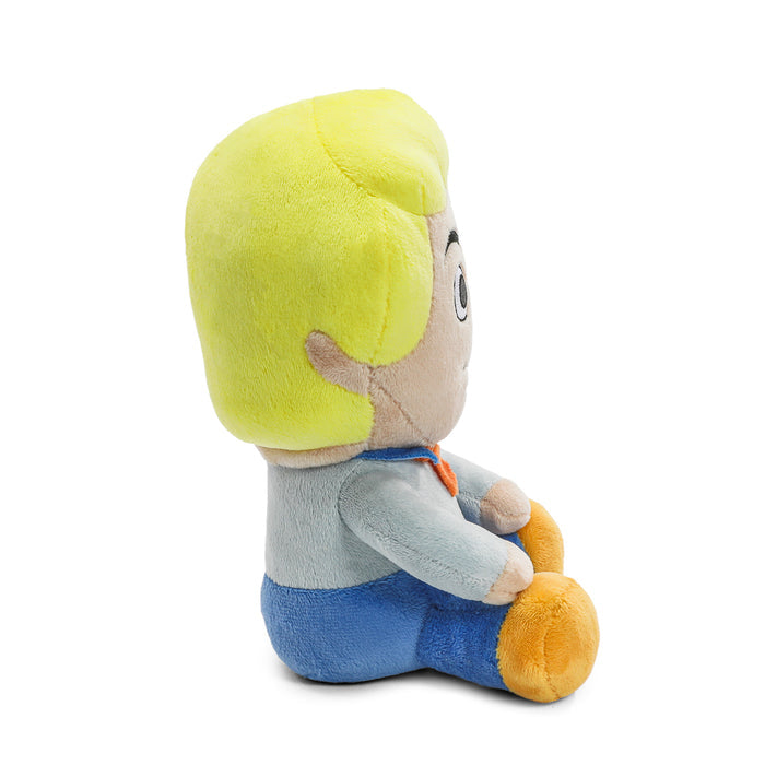Scooby-Doo Fred Phunny Plush toy, 7.5-inch soft stuffed animal featuring Fred from Scooby-Doo in classic cartoon style.