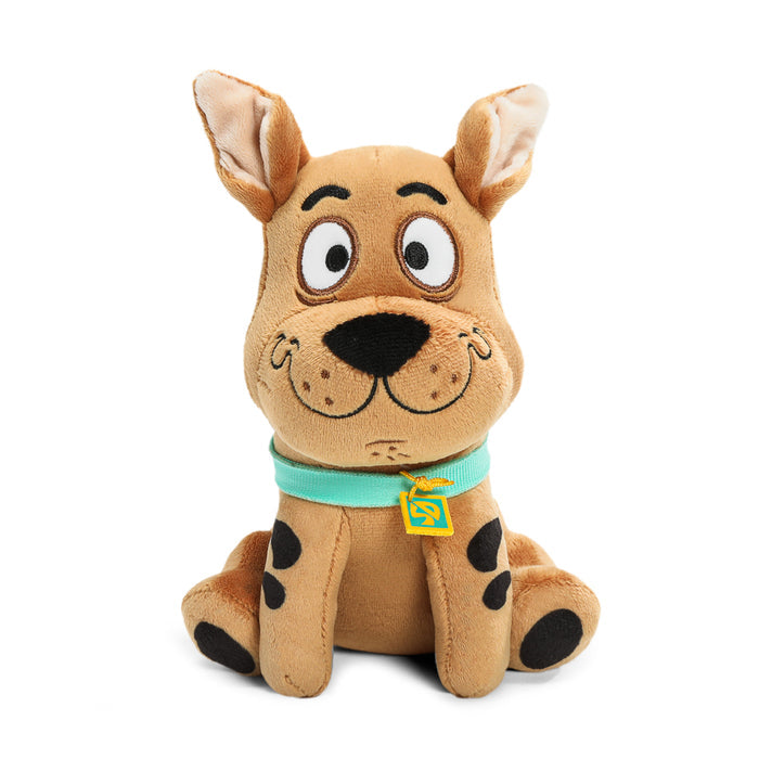 Scooby-Doo Phunny plush toy, 7.5-inch soft stuffed figure of Scooby-Doo from the animated series, featuring detailed character design.