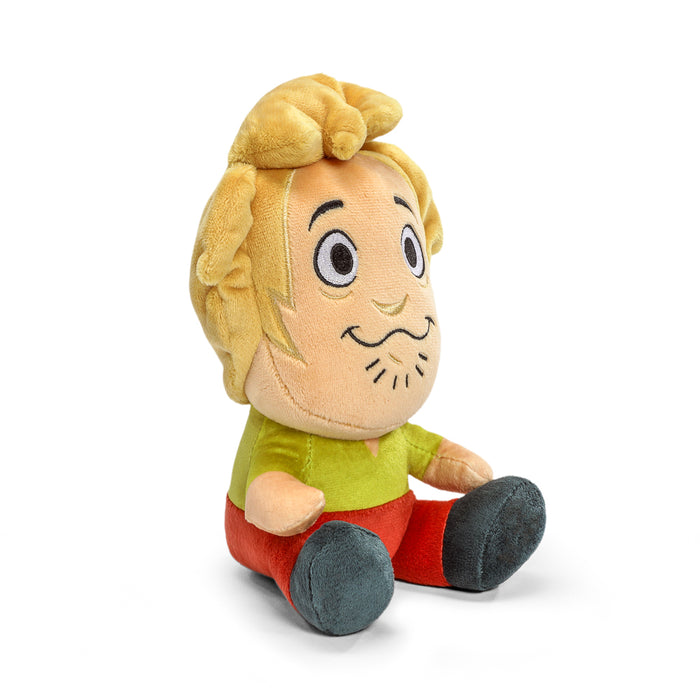 Soft Scooby-Doo Shaggy Phunny plush toy, 7.5 inches tall, featuring detailed plush fabric and classic character design.