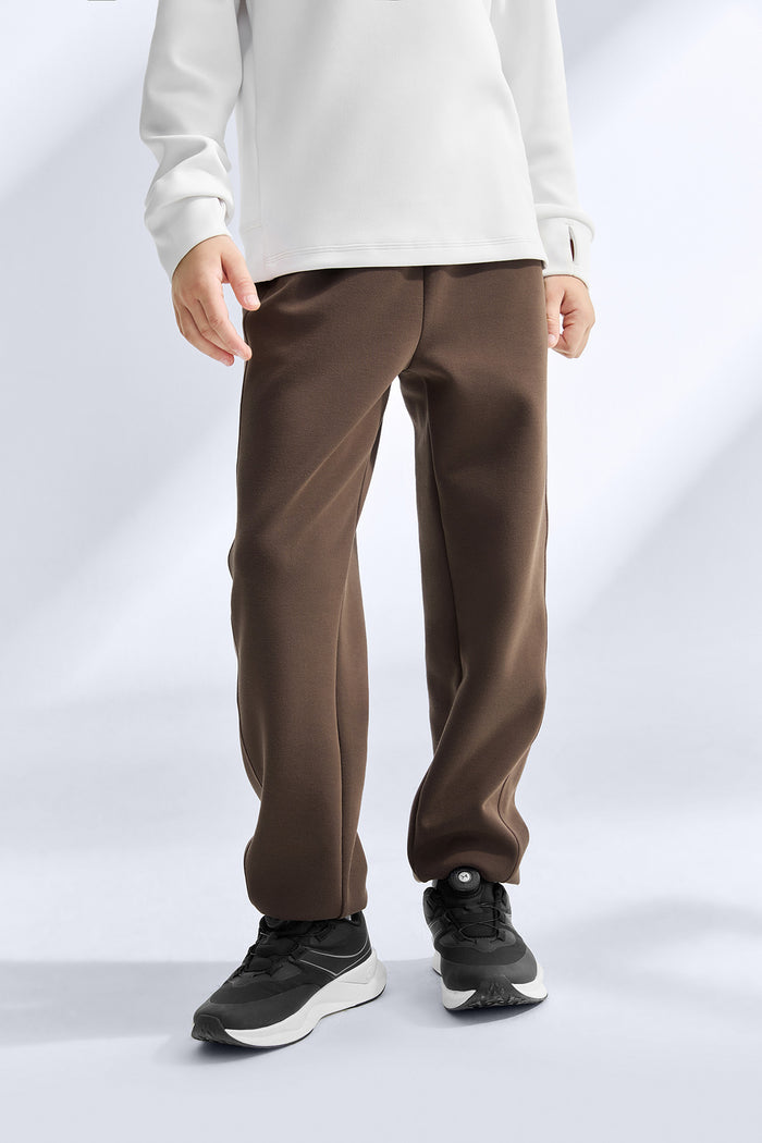 Scuba Moda Taper Pants **Mocha**