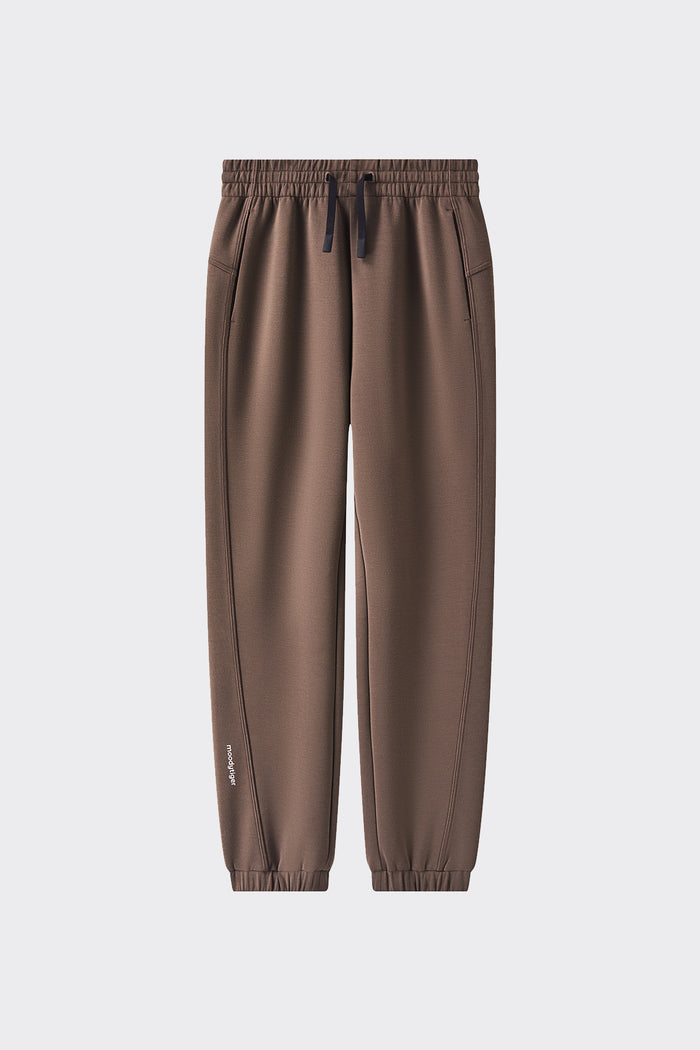 Scuba Moda Taper Pants **Mocha**