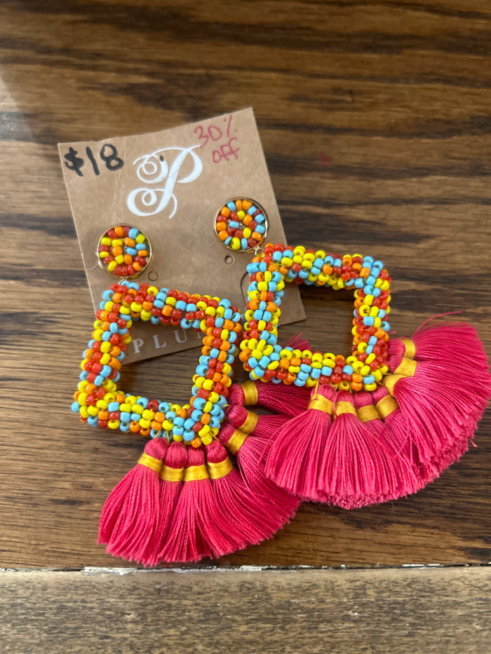 Seed bead dangles