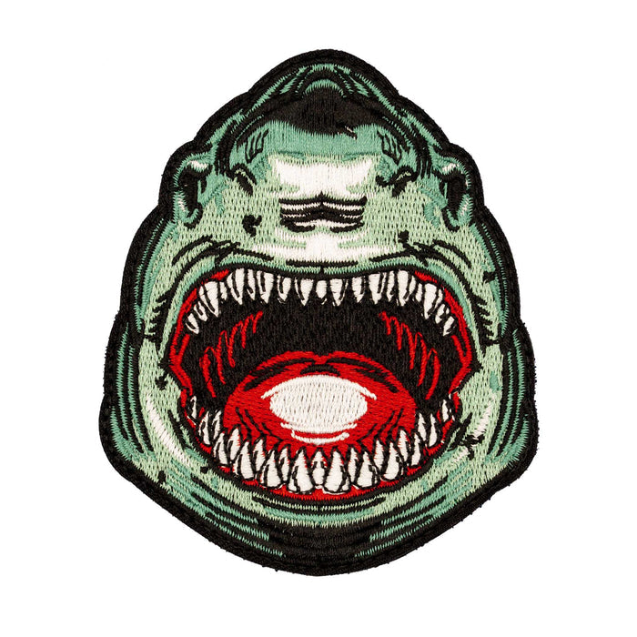 Shark Embroidered Velcro Patch - Brotherhood Cornhole