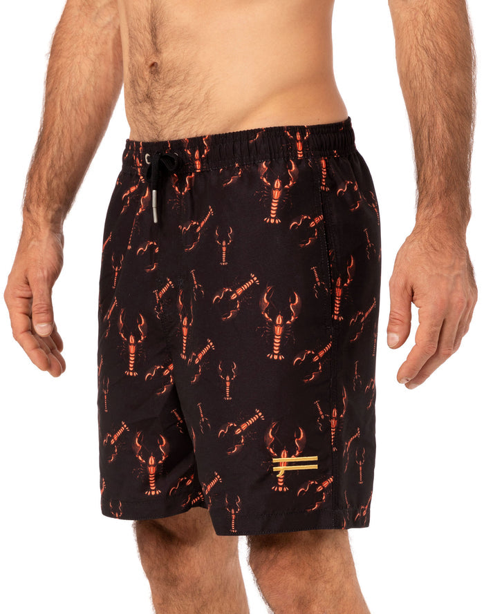 short de bain homme pako lobster PULLIN en polyester