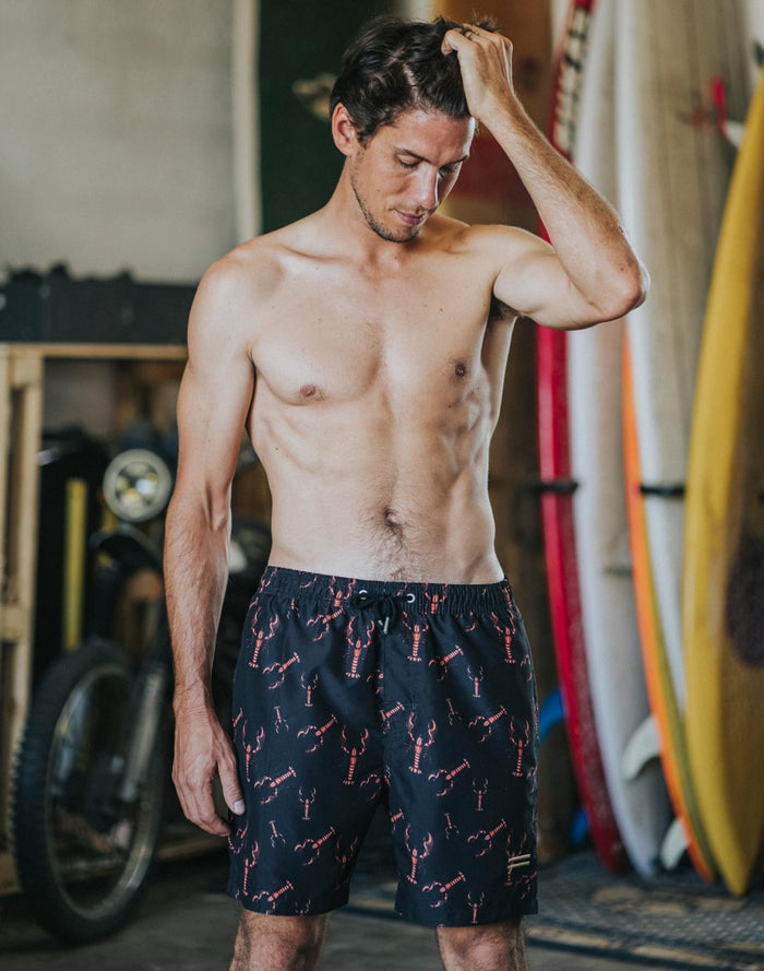 short de bain homme pako lobster PULLIN en polyester