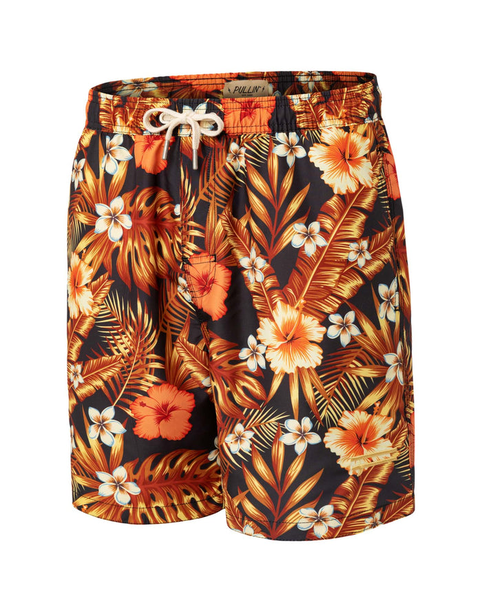 short de bain homme pako palm PULLIN en polyester
