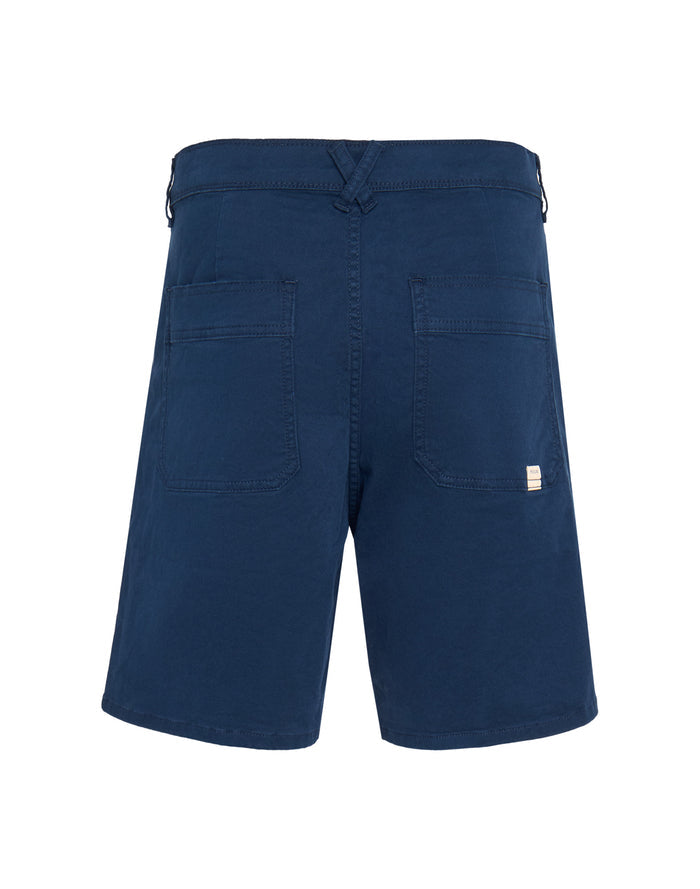 short loose marine PULLIN en coton