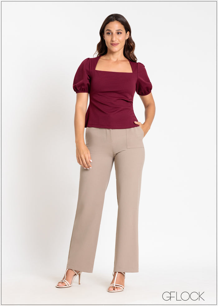 Short Sleeve Top - 041124