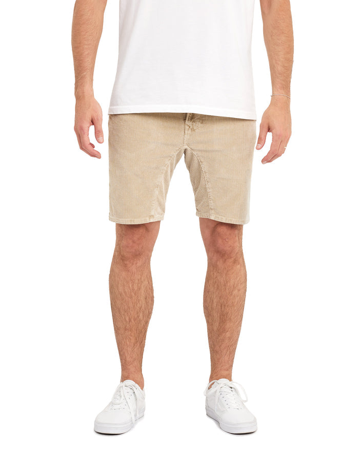 short straight cream PULLIN en coton