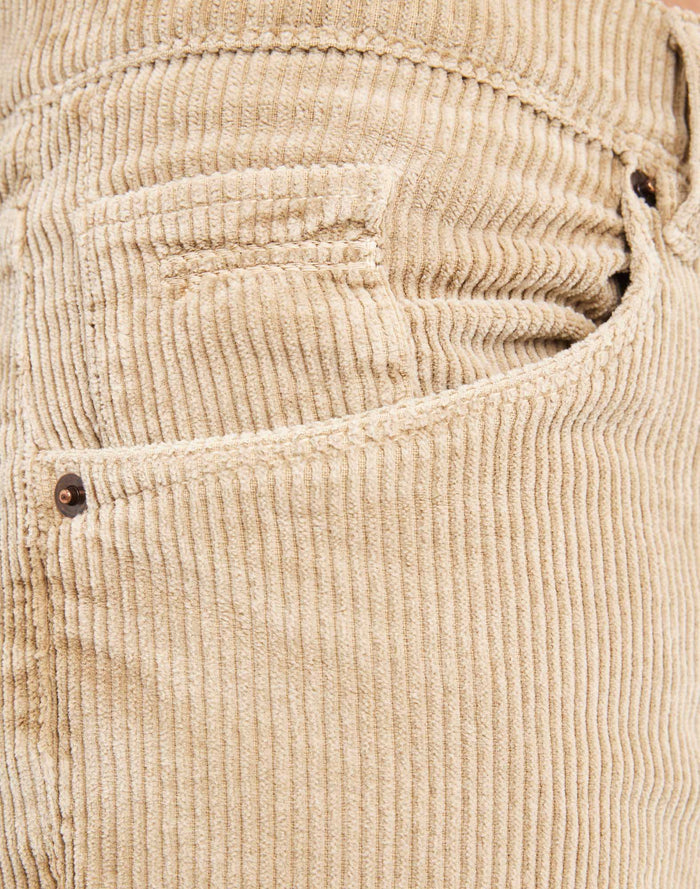 short straight cream PULLIN en coton